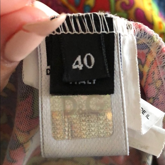 Dolce&Gabbana
Multicolor Paisley Pattern 44 Dress - Picture 5 of 5